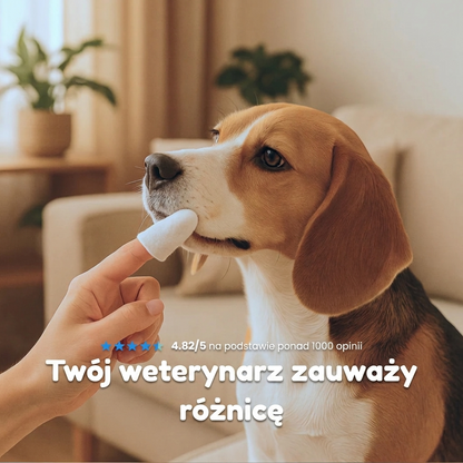 Higimo - Naturalne chusteczki do higieny zwierząt (50szt)
